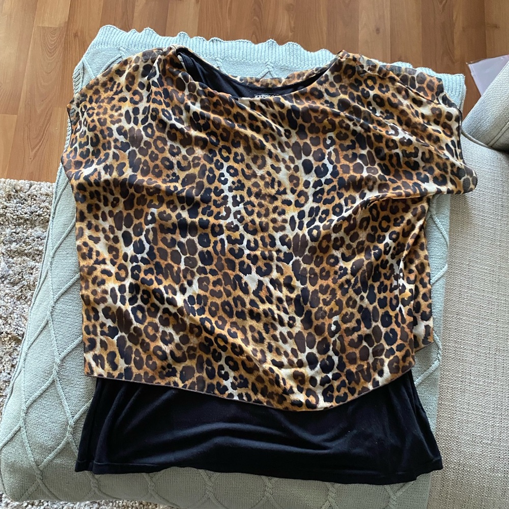 Cheetah print shirt